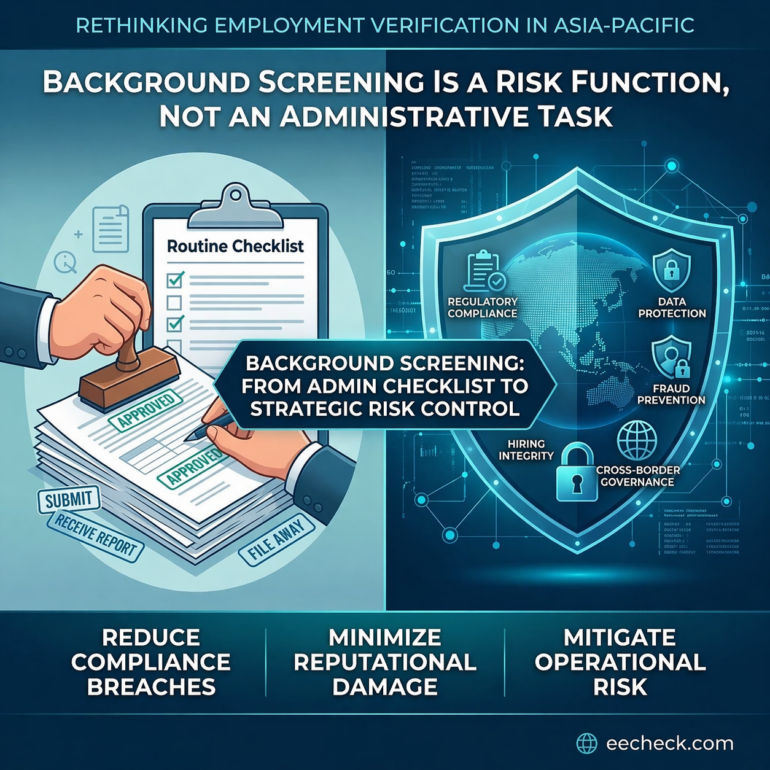 Screen Risk Background Screening Is a Risk Function, Not an Administrative Task ...