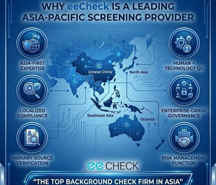 why eecheck is a leading asia-pacific screening provider