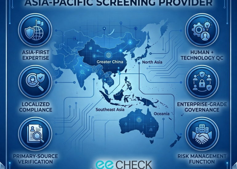 why eecheck is a leading asia-pacific screening provider