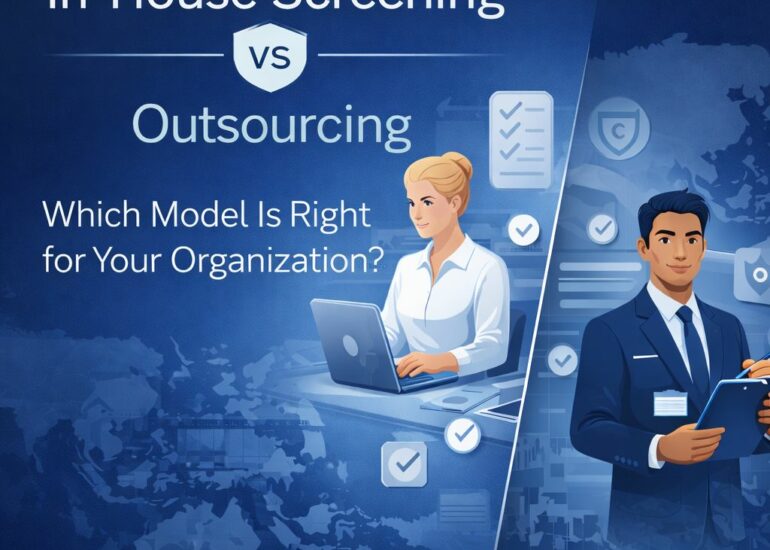 In-House Screening vs Outsourcing in Asia