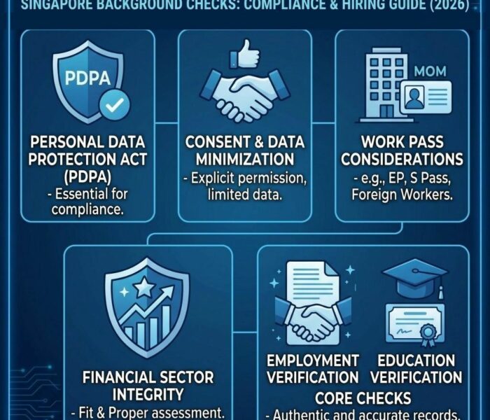 Singapore background check and Compliance 2026