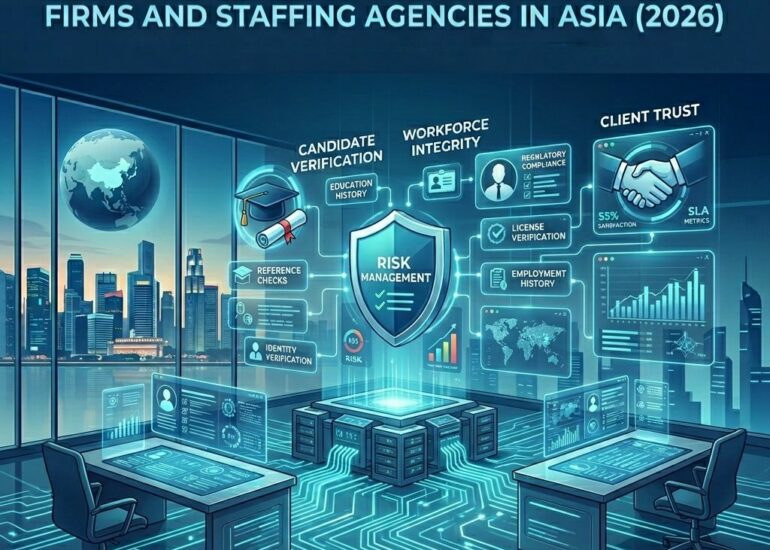 Background Checks for Executive Search Firms and Staffing Agencies in Asia (2026)