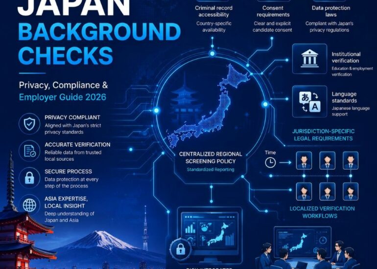 Japan Background Checks Privacy, Compliance & Employer Guide (2026)