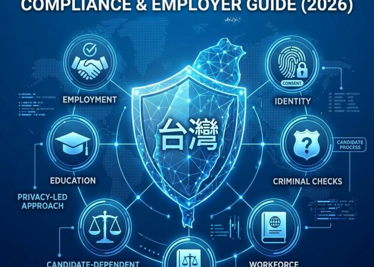 Taiwan Background Checks Privacy Compliance & Employer Guide (2026)