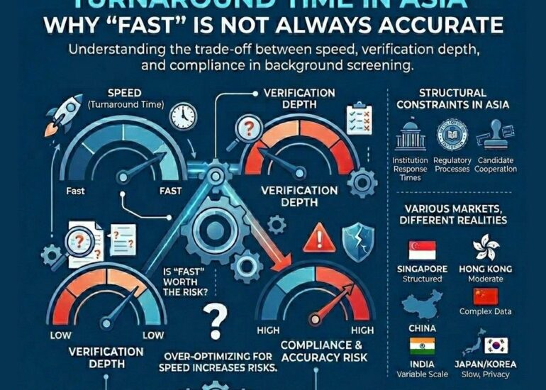 Turnaround Time in Asia Why Fast Is Not Always Accurate