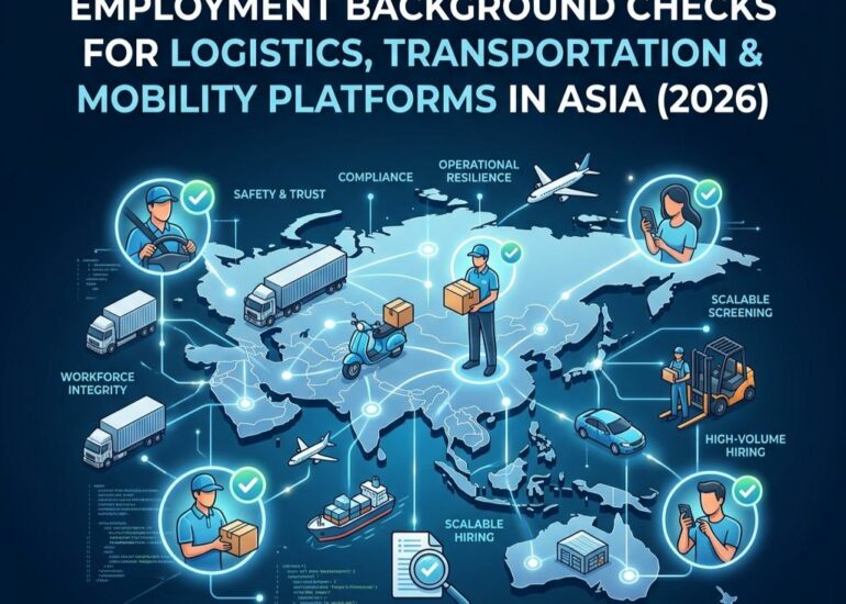 Employment Background Checks for Logistics, Transportation & Mobility Platforms in Asia (2026)