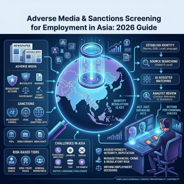 Adverse Media & Sanctions Screening for Employment in Asia: 2026 Guide ...