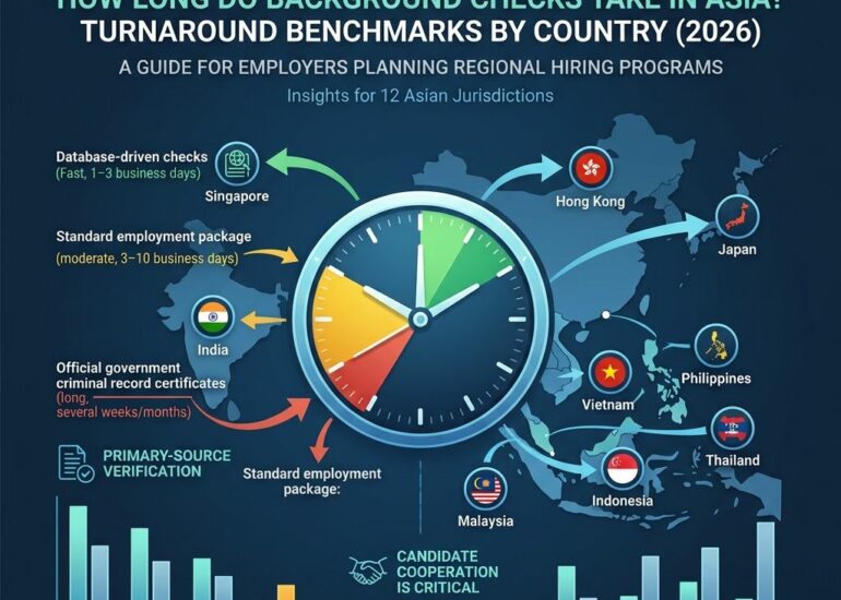How Long Do Background Checks Take in Asia Turnaround Benchmarks by Country (2026)