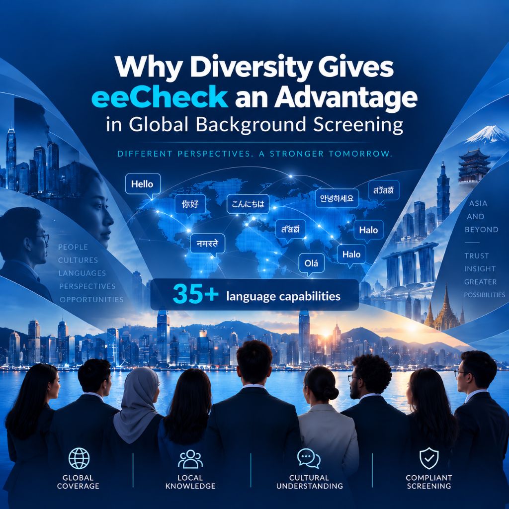 Why Diversity Gives eeCheck an Advantage in Global Background Screening
