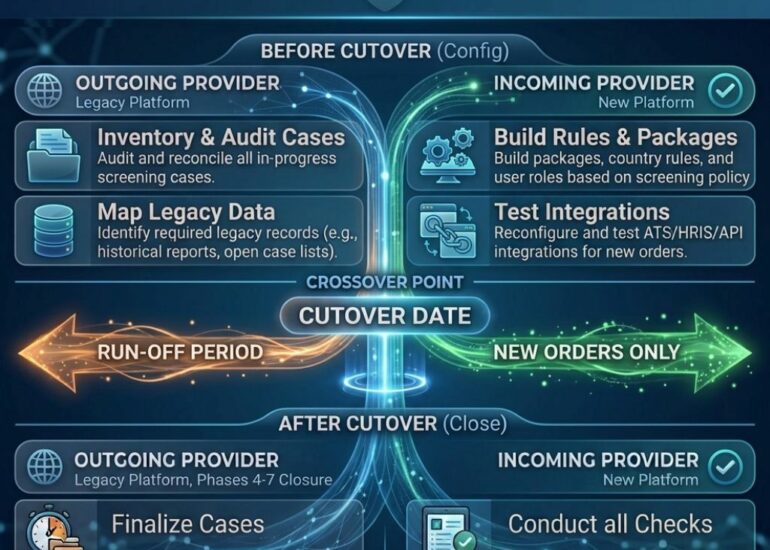 switching background screening provider
