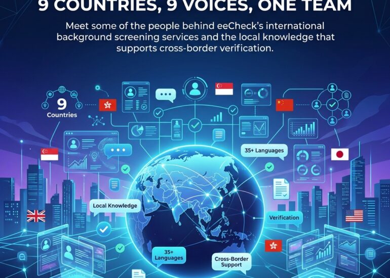 Meet the eeCheck Team: 9 Countries, 9 Voices, One Team