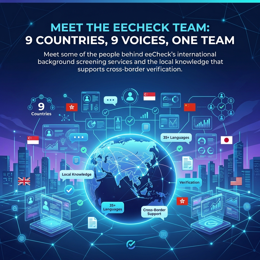 Meet the eeCheck Team: 9 Countries, 9 Voices, One Team
